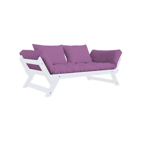 Sofa rozkładana Karup Bebop White/Taffy Pink-image-3