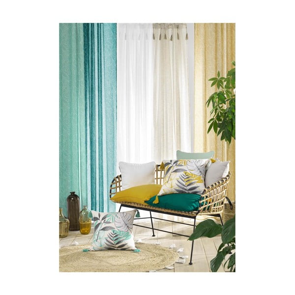 Beżowa firanka 140x240 cm Dalila – douceur d'intérieur-image-4