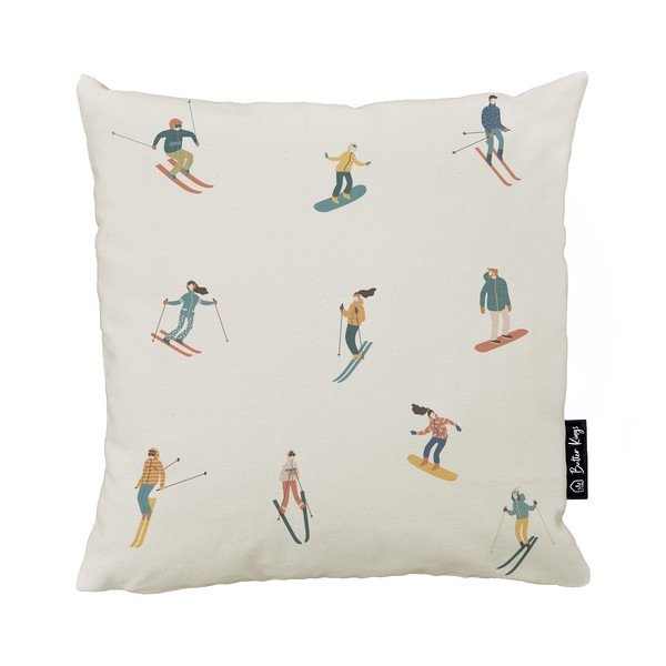 Poszewka na poduszkę 45x45 cm Ski Day – Butter Kings