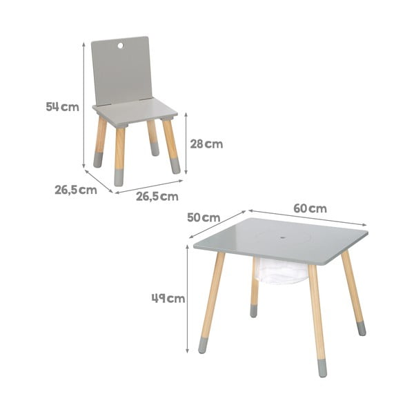 Zestaw mebli dla dzieci 3 szt. – Roba-image-3