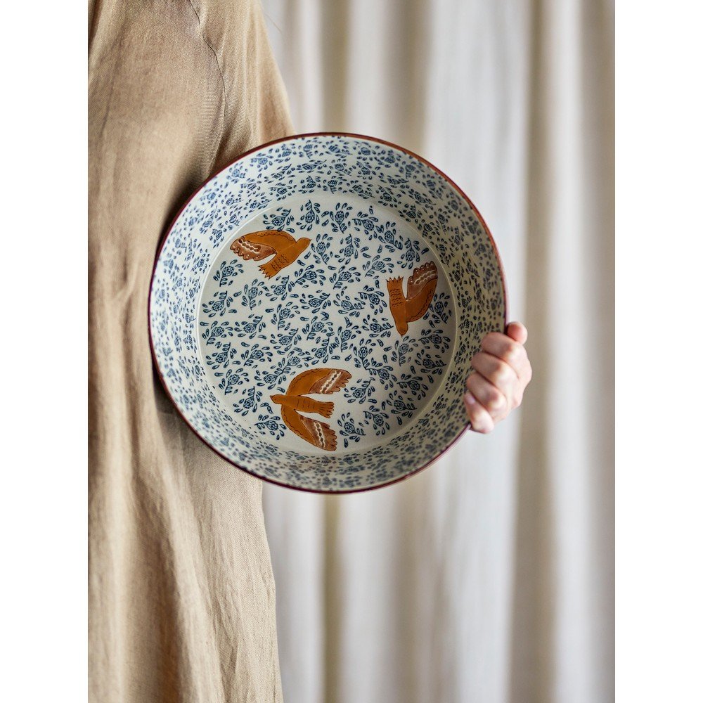 Niebieska ceramiczna misa ø 28 cm Hezha – Bloomingville (zdjęcie 4)