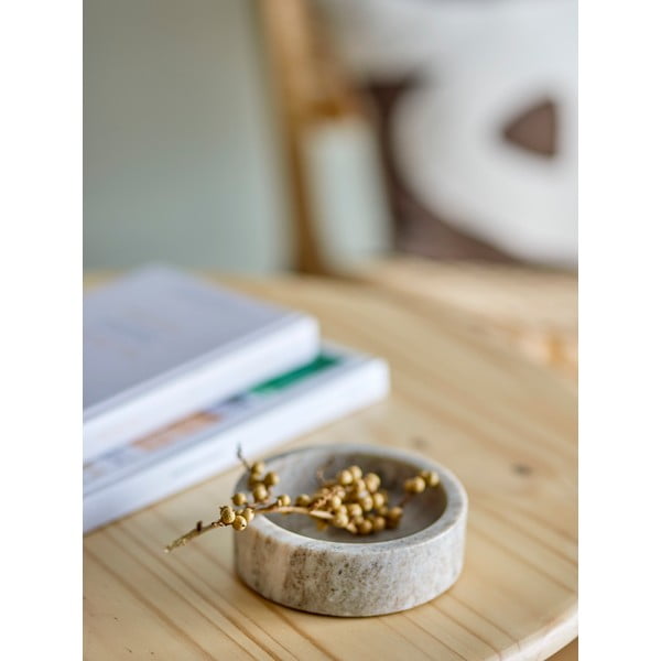 Marmurowa taca dekoracyjna Ivette – Bloomingville-image-1