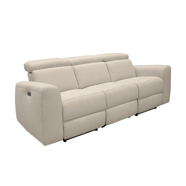 Biała sofa z imitacji skóry 216 cm Capena – Støraa-image-2