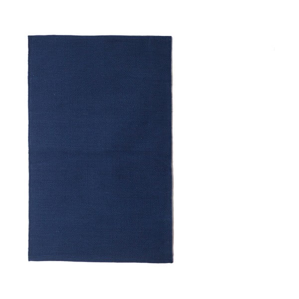 Niebieski dywan TJ Serra Blue Navy, 60x90 cm