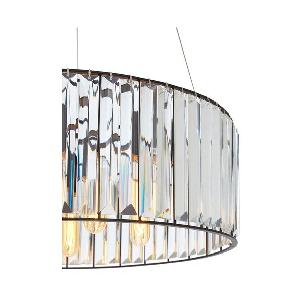 Lampa wisząca ze szklanym kloszem ø 50 cm Akiko – Premier Housewares-image-2