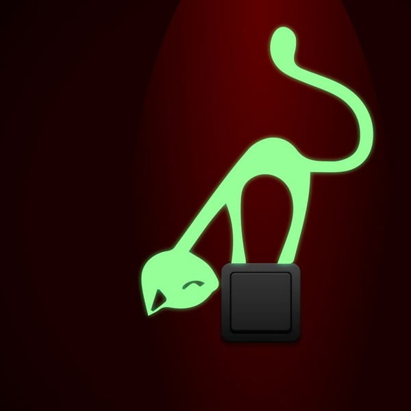 Naklejka świecąca Ambiance Cute Cat-image-2