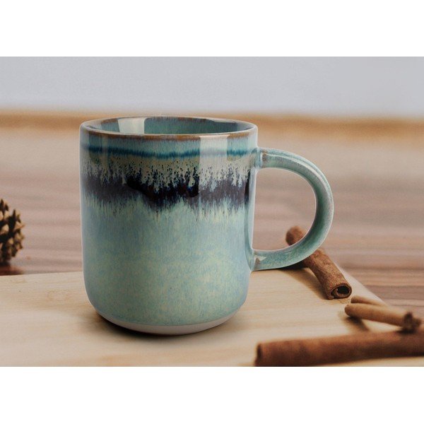 Zielony kamionkowy kubek 450 ml Muggies – Salt&Pepper-image-1