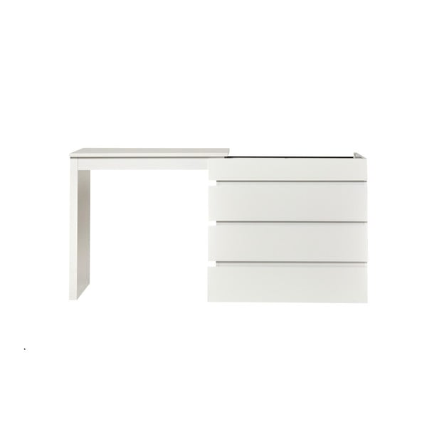 Białe biurko/komoda Marckeric Elbir