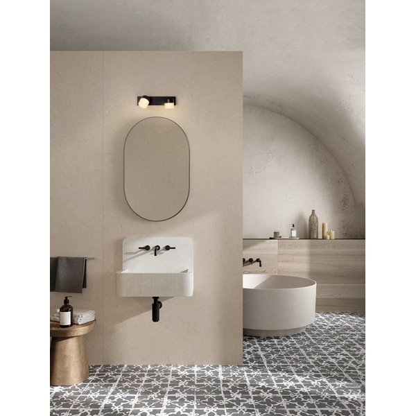 Aluminiowy kinkiet LED w kolorze matowej czerni Teko – Nova Luce-image-1
