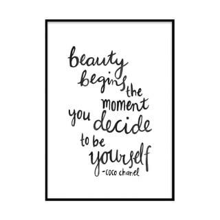 Plakat 20x30 cm Be Yourself – Piacenza Art
