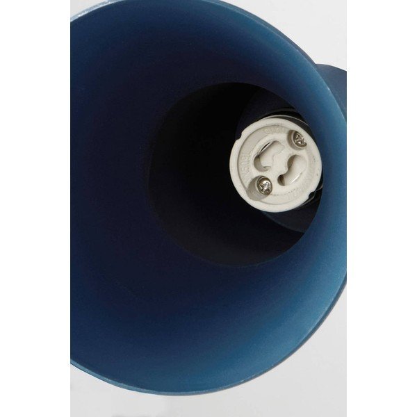 Niebieska aluminiowa lampa wisząca ze ściemniaczem ø 10 cm Evan – Jotex-image-4