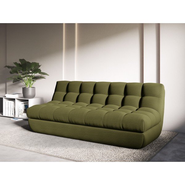 Zielona sofa 200 cm Tina – Micadoni Home-image-1