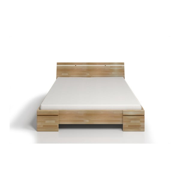 Łóżko 2-osobowe z drewna bukowego SKANDICA Sparta Maxi, 160x200 cm-image-1