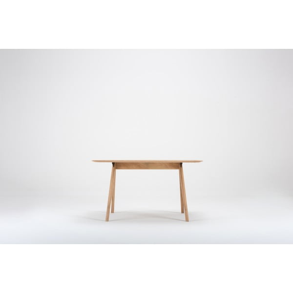 Stół z drewna dębowego Gazzda Ava, 140 x 90 cm-image-3