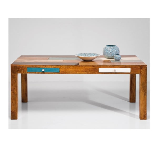 Stół do jadalni z drewna mangowego Kare Design Blabau, 180x90 cm