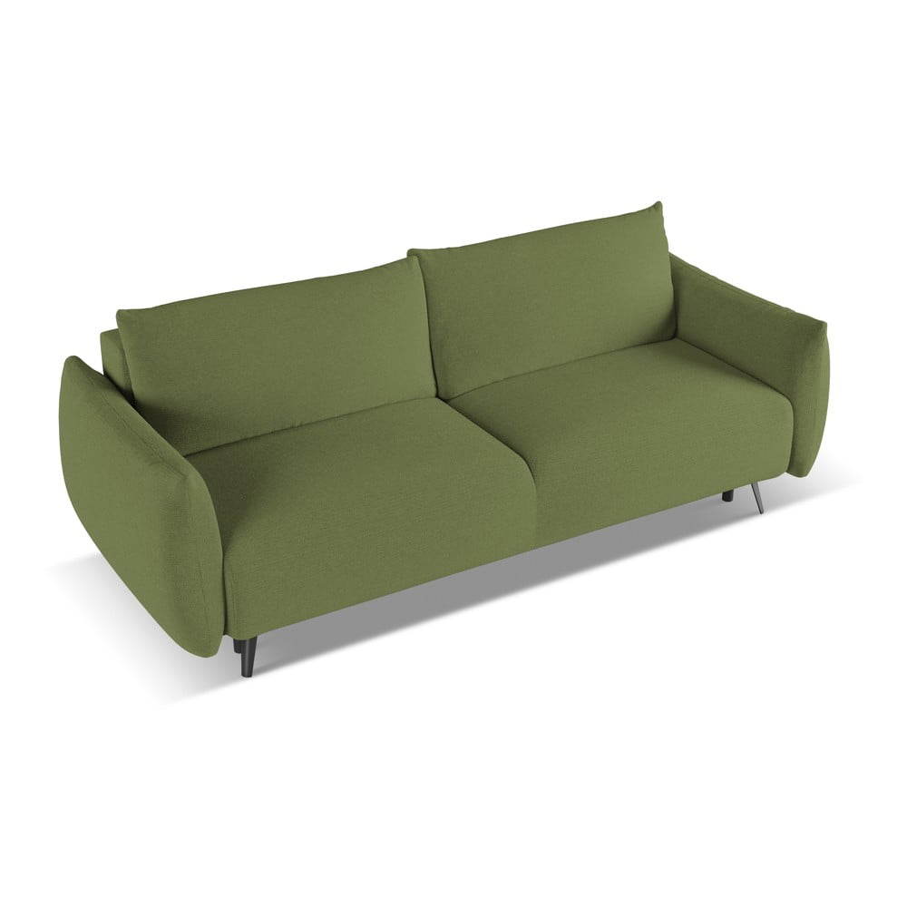 Zielona sofa 230 cm Malie – Makamii (zdjęcie 4)