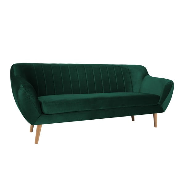 Zielona sofa 3-osobowa Mazzini Sofas Benito-image-2