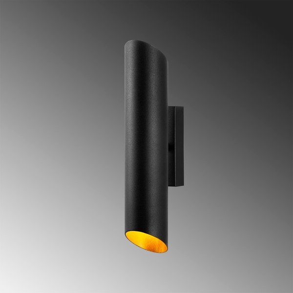 Kinkiet w czarno-złotym kolorze ø 8 cm Cut – Opviq lights-image-1