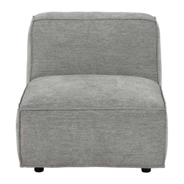 Jasnoszary centralny moduł sofy Bonami Selection Fairfield-image-3