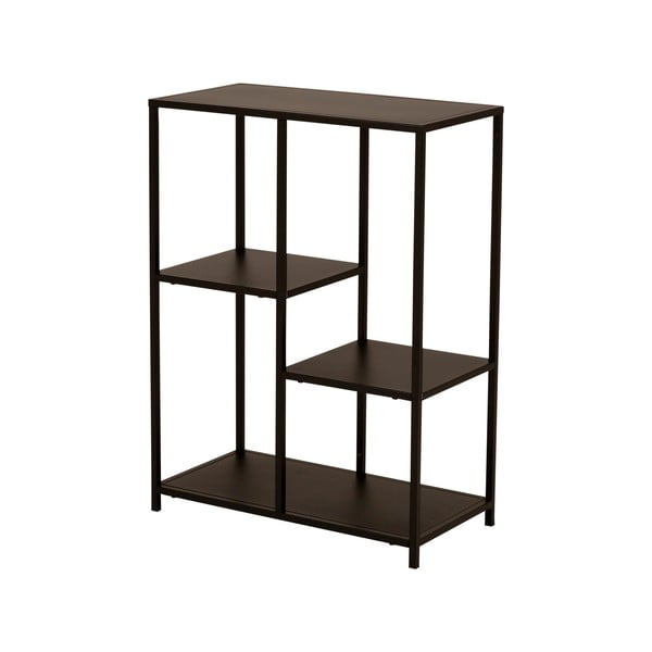 Czarny metalowy regał Canett Lite, wys. 81 cm-image-2
