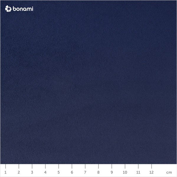 Ciemnoniebieski aksamitny podnóżek EMKO Bean-image-1