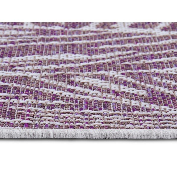 Fioletowo-beżowy dywan zewnętrzny NORTHRUGS Monstera, 160x230 cm-image-3