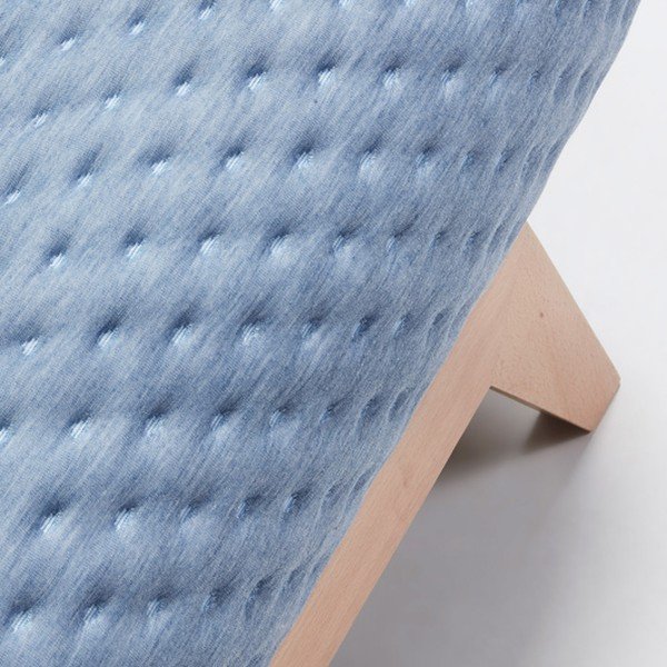 Jasnoniebieska sofa rozkładana La Forma Kiko-image-1