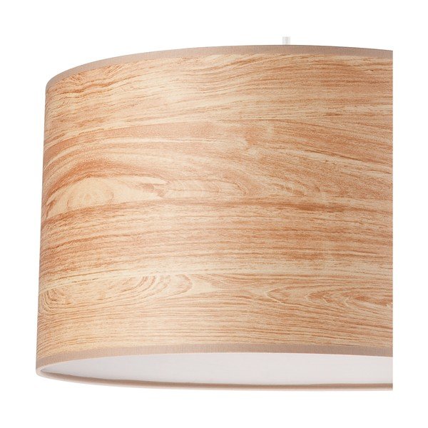 Lampa wisząca z tekstylnym kloszem ø 35 cm Print – LAMKUR-image-3