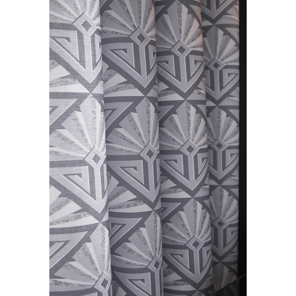 Zestaw 2 zasłon Catherine Lansfield Art Deco, 168x183 cm-image-1