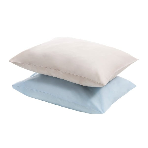 Zestaw niebieskiej i białej poduszki Baby Pillowcase Blue Stone