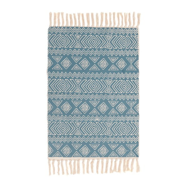 Niebieski dywan InArt Nadar, 90x60 cm