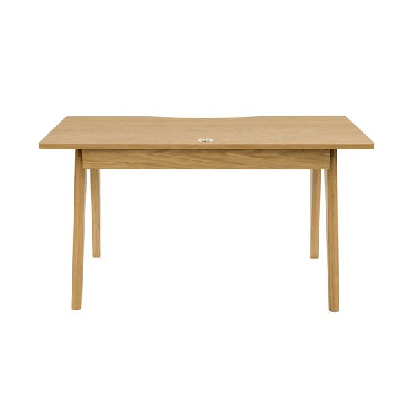 Biurko w dekorze dębu 70x140 cm Nice – Woodman-image-1