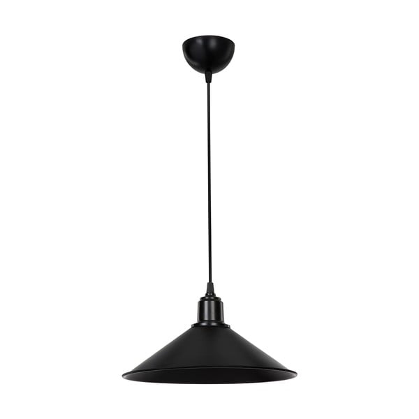 Czarna metalowa lampa sufitowa ø 30 cm – Squid Lighting-image-3