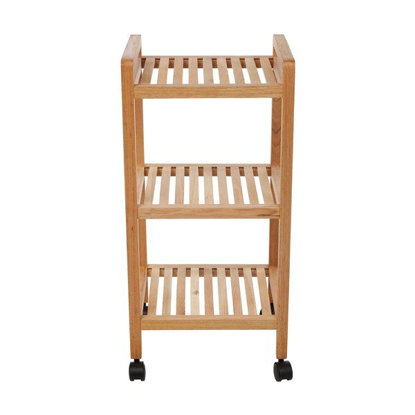 Regał łazienkowy z drewna orzechowego 35x72 cm Norway – Wenko-image-1