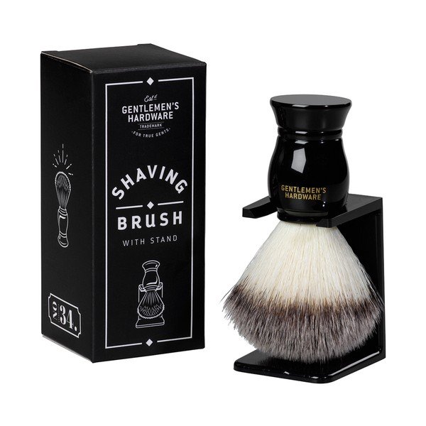 Pędzel do golenia ze stojakiem Gentlemen's Hardware