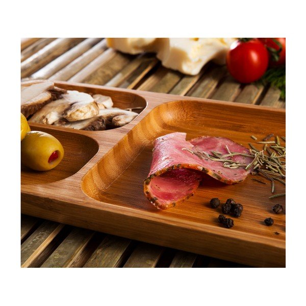 Bambusowa taca do serwowania Bambum Fila, 32x14 cm-image-3