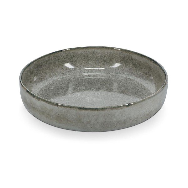 Zielony/niebieski kamionkowy talerz do serwowania ø 28 cm Meridian – Salt&Pepper-image-4