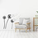 Komplet naklejek ściennych Ambiance Flying Dandelions