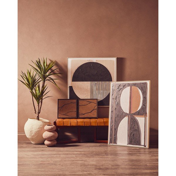 Obraz z ramą w zestawie/na płótnie 103x103 cm Astratto – Premier Housewares-image-3