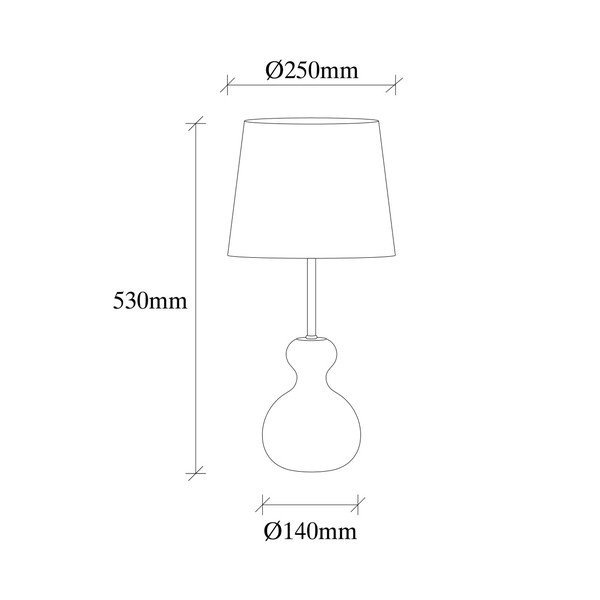 Drewniana lampa stołowa w czarnym kolorze Opviq lights Mallina-image-2