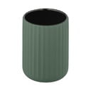 Zielony ceramiczny kubek na szczoteczki Wenko Belluno