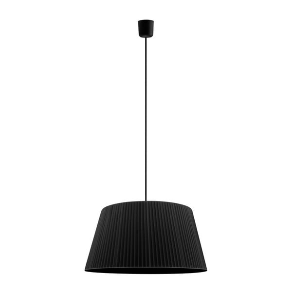 Czarna
  lampa wisząca Bulb Attack Dos Plisado, ⌀ 54 cm
