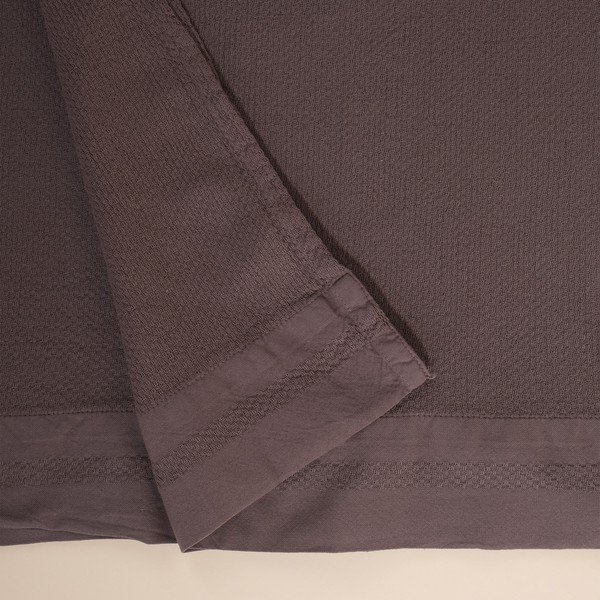 Szara bawełniana narzuta na łóżko Buldan's Hasir, 160 x 220 cm-image-3