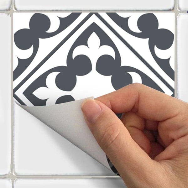 Zestaw 15 naklejek Ambiance Wal, 10x10 cm-image-3