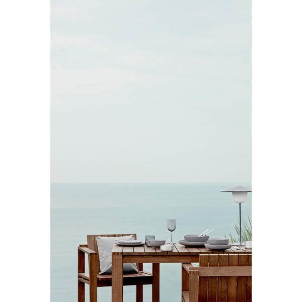 Biała średnia lampa led Blomus Ani Lamp-image-1