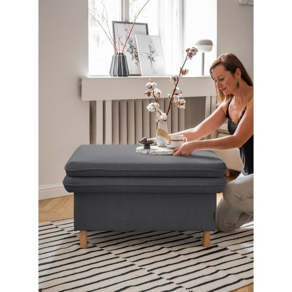 Ciemnoszary podnóżek Simon – Miuform-image-1