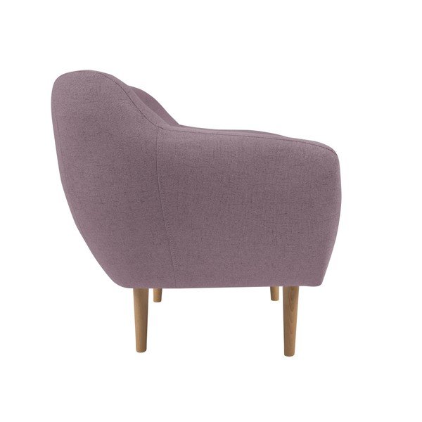 różowy fotel z jasnymi nogami Mazzini Sofas Sicile-image-2