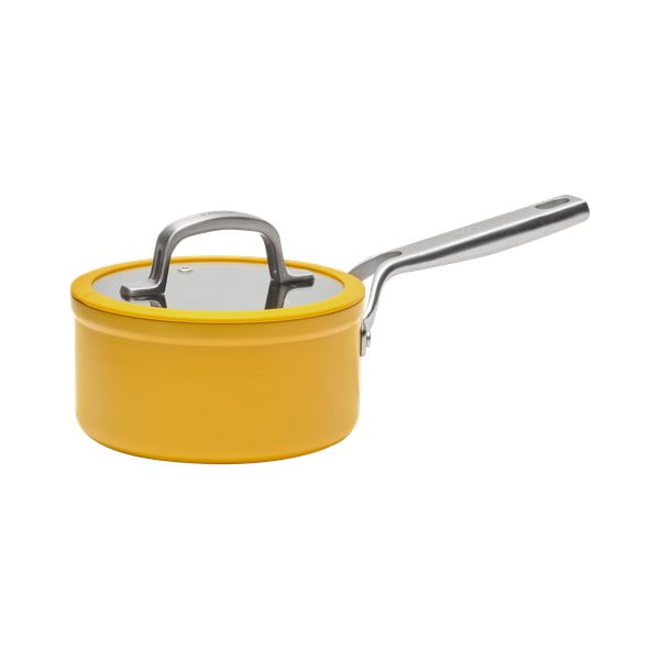 Garnek z pokrywką/z powłoką ceramiczną odpowiedni na indukcję 1,3 l Meda 3.0 – FABINI