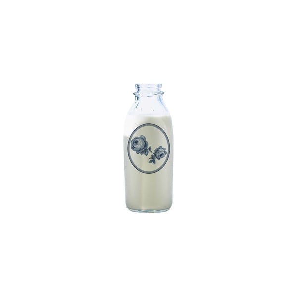 Butelka szklana na mleko Creative Tops Vintage Indigo, 450 ml