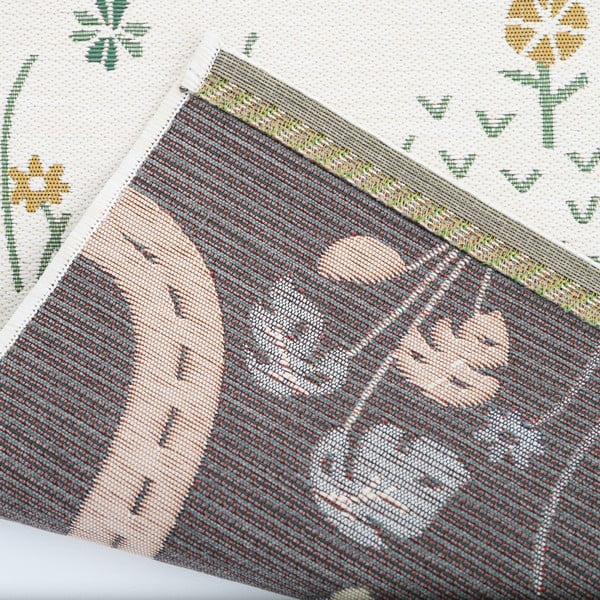 Kremowy dziecięcy dywan do zabawy 123x180 cm Garden Life – Nattiot-image-4